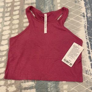 Lululemon Ebb to Street RB Crop Tank size 12